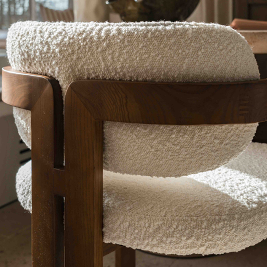 Eetkamerstoel Mila Walnoot - Afbeelding 3