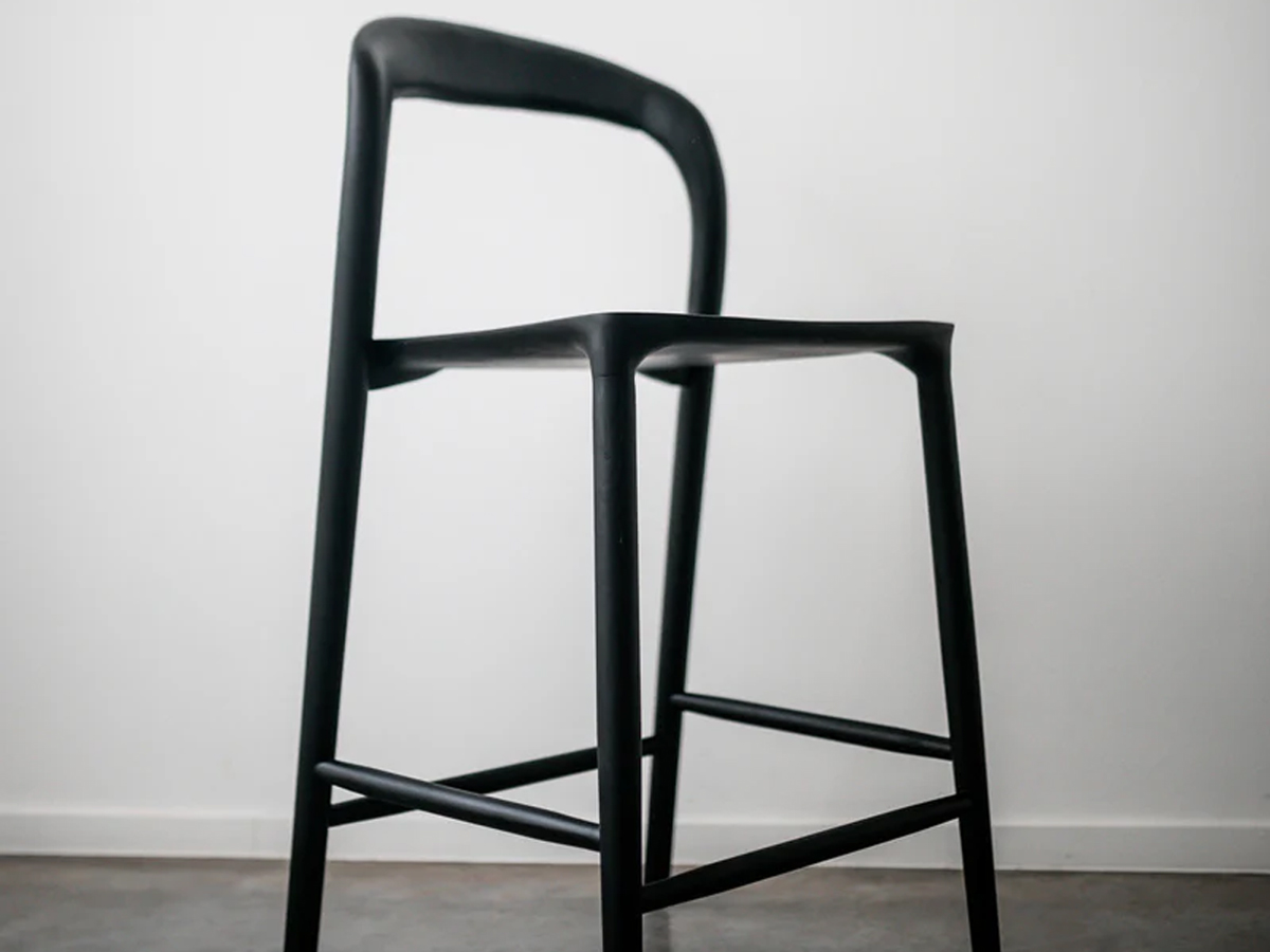 Barstoel Nora Zwart - Afbeelding 2