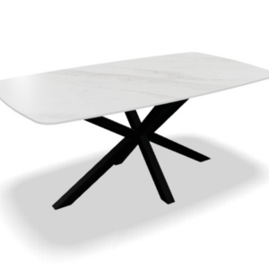 Calacatta mat 150x90cm Deens ovaal Lia 6x6 | 150x90x76cm