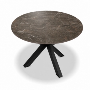 Imperiale Mat 120cm Rond Bianca koker 6x6 | 120x76cm