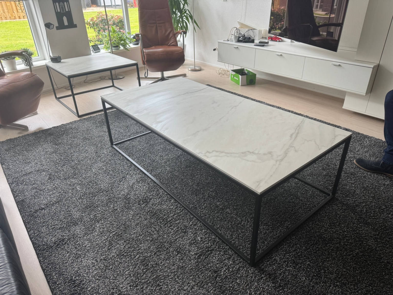keramische marmerlook salontafel