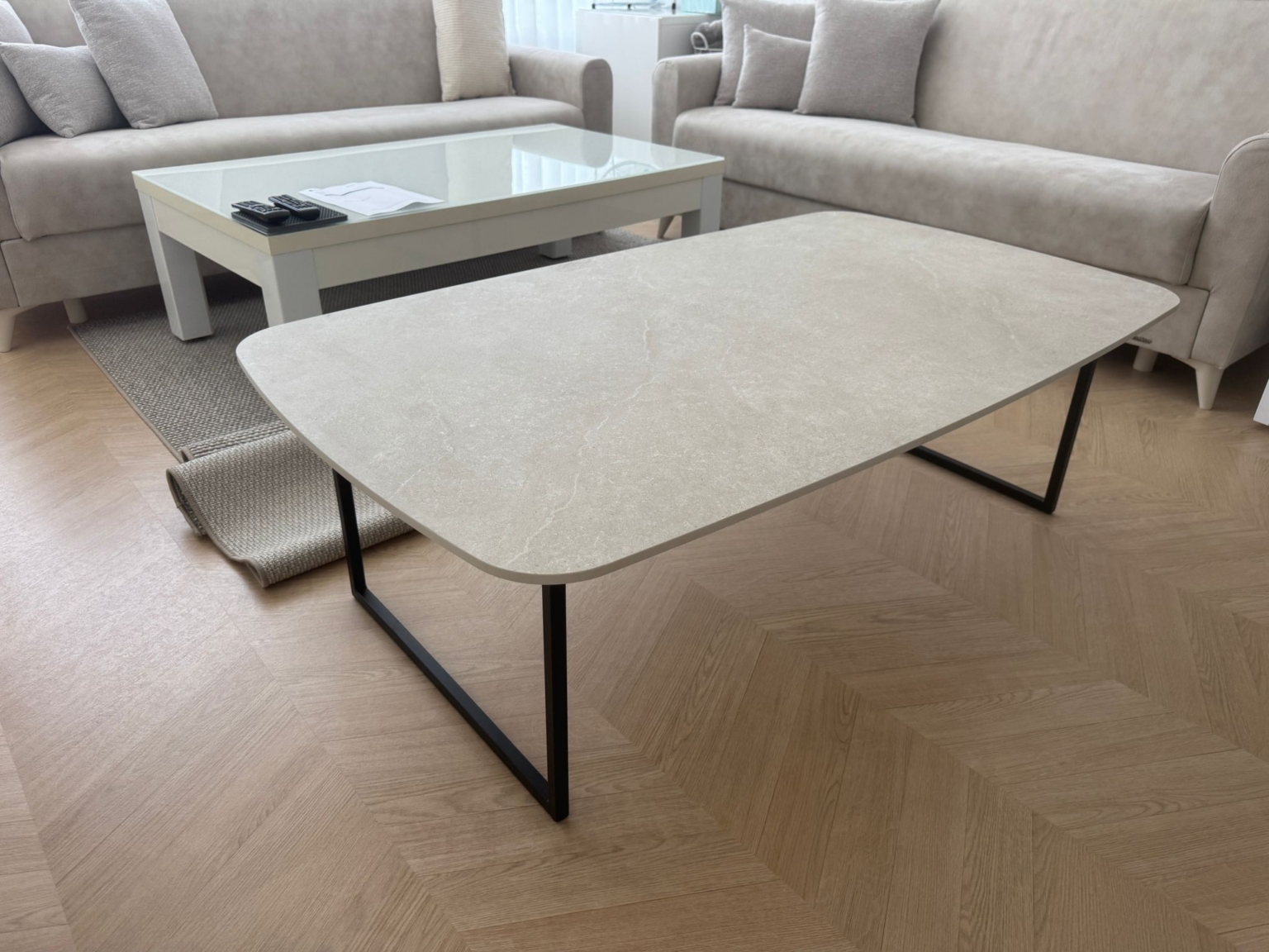 keramische marmerlook salontafel