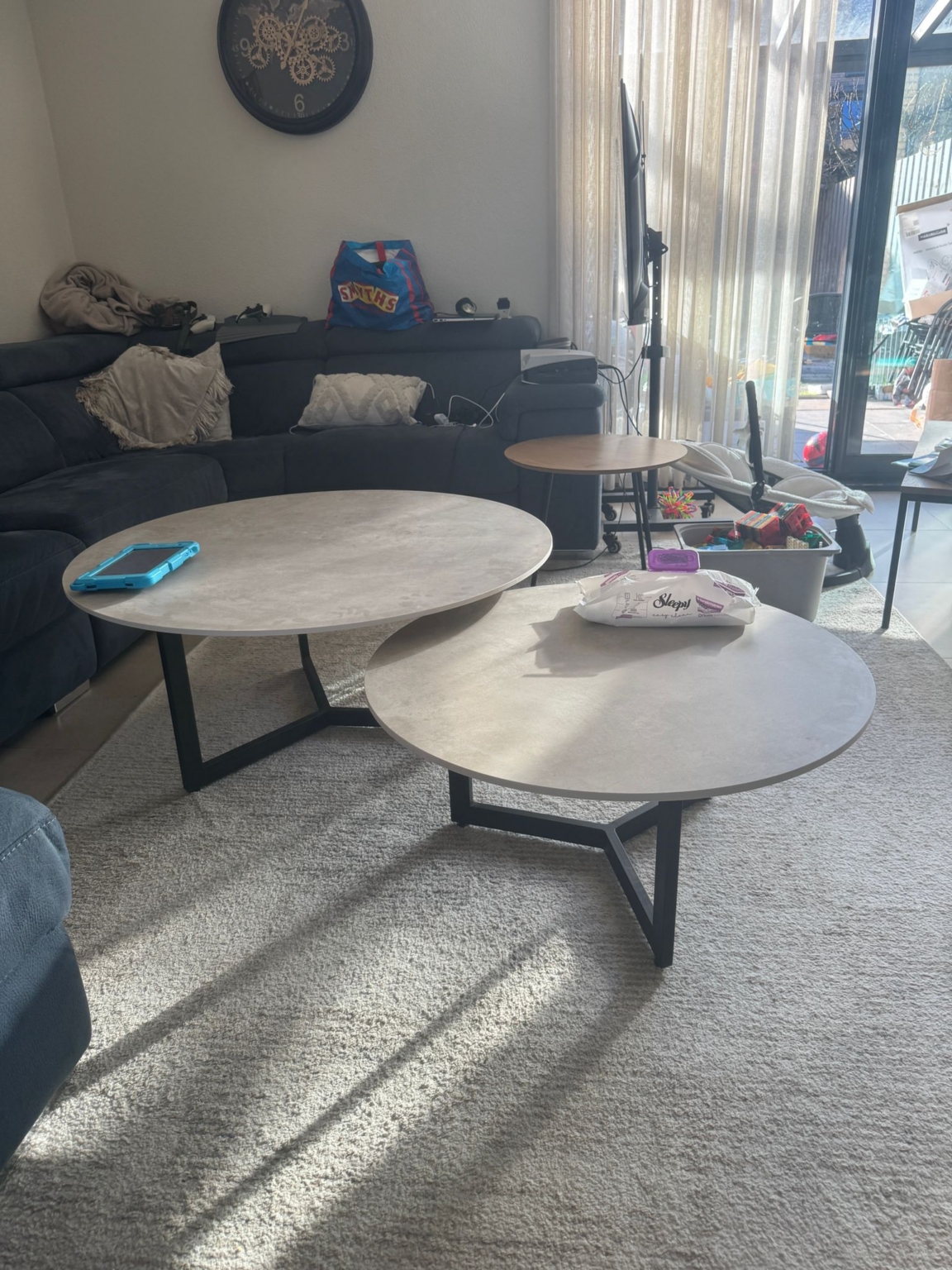 keramische stonelook salontafel